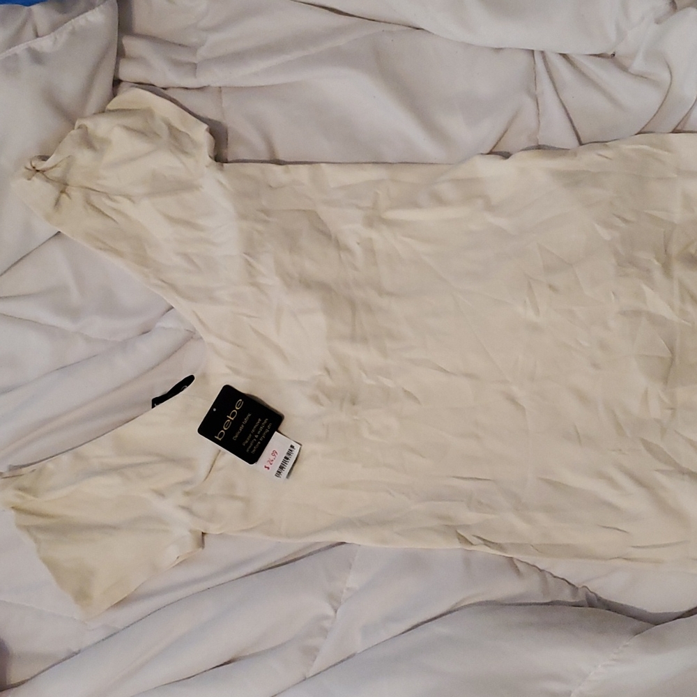 BeBe off white Shirt